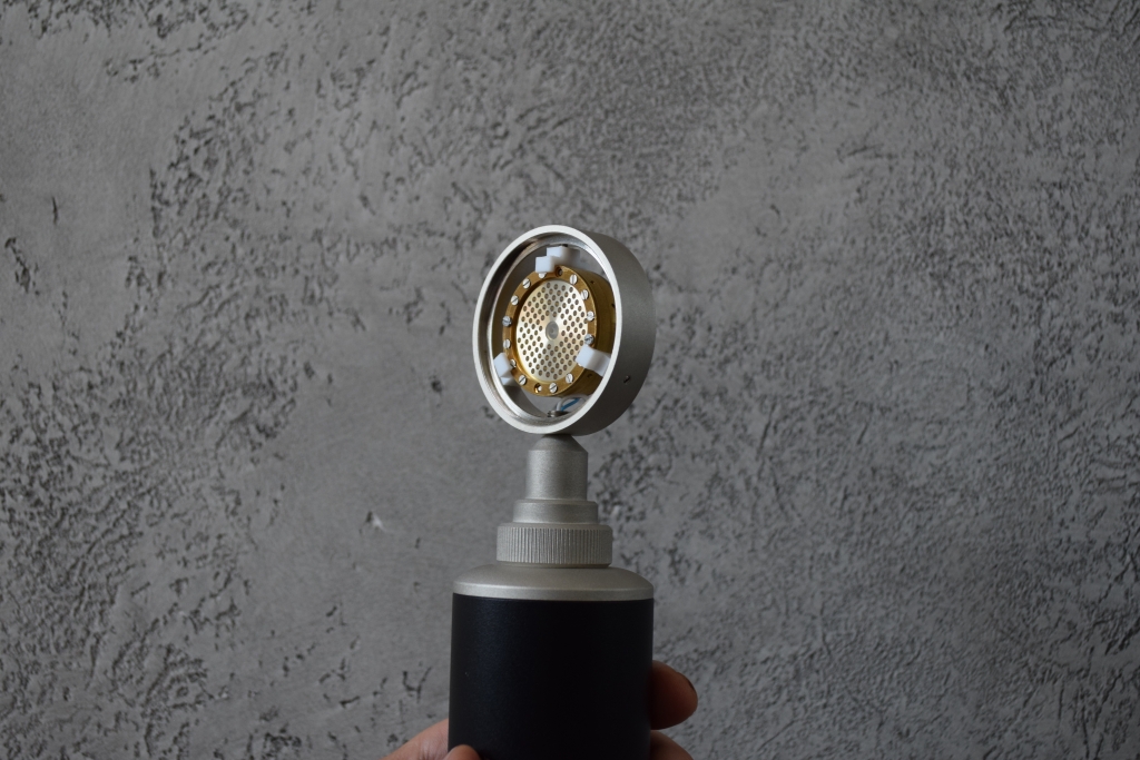 Капсюль микрофона МК-117 с золотым напылением 